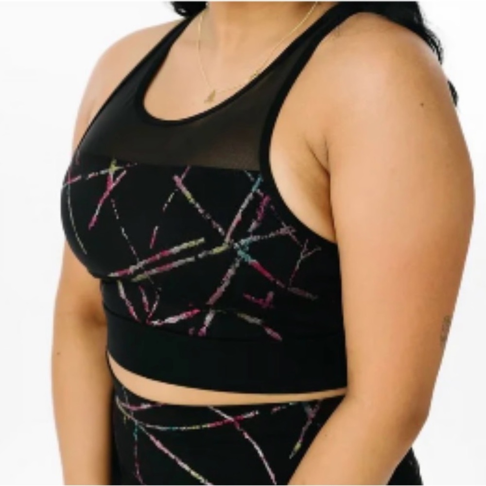 Zyia Abstract All Star Bra